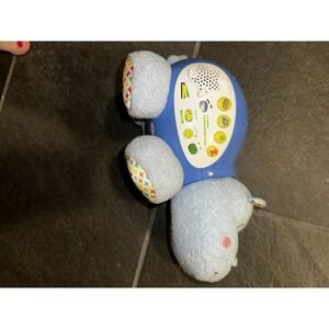 VTech Lil' Critters Soothing Starlight Hippo Sound Lights Music Toy Tested Works